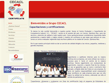 Tablet Screenshot of cecacl.com